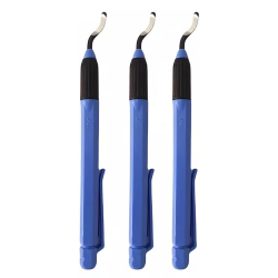 Set di 3 sbavatori a penna